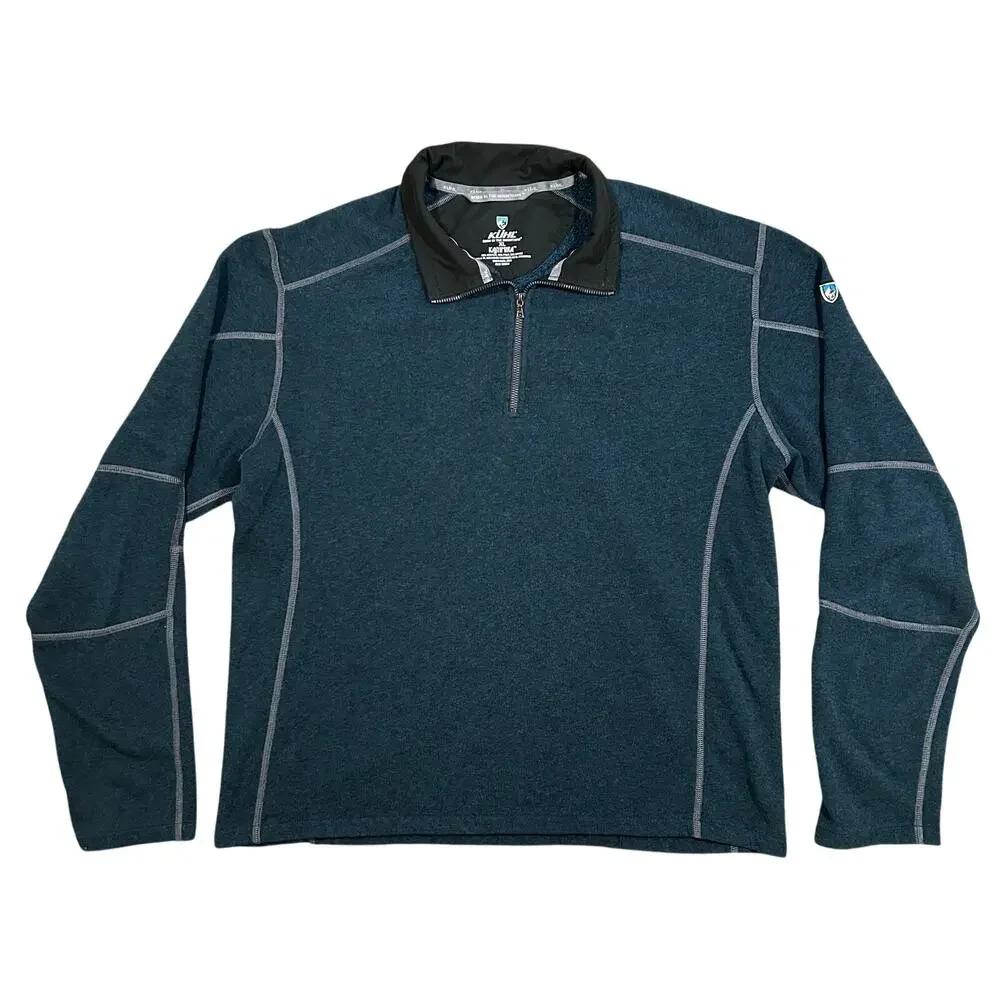 Kuhl Kashmira Fleece Quarter 1/4 Zip Jacket Mens XL Hiking Outdoors Pullover